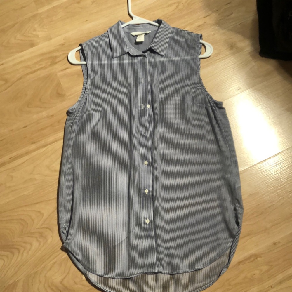 Never work H&M sleeveless shirt
